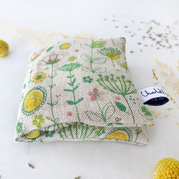 Floral Meadow Lavender Eye Pillow, 6 of 6