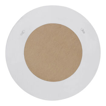 Round Decorative Wall Mirror Beaded Silver, 4 of 4