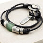 Personalised Leather Wrap Bracelet Or Necklace, thumbnail 1 of 6