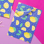 Lemon Birthday Wrapping Paper, thumbnail 2 of 2