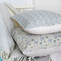 Floral Cow Parsley Linen Cushion, thumbnail 4 of 4