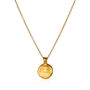 Women's Gold Plated Initial Message Necklace, thumbnail 6 of 10