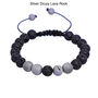 Chakra Lava Rock Adjustable Bracelet Gift For Her And Him Turquoise Bracelet, thumbnail 5 of 8