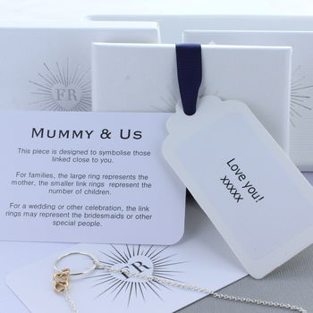 Mummy And Us Necklace, 2 of 2