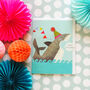 Mini Party Sharky Card, thumbnail 4 of 5