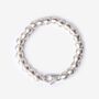 Silver Pearl Bracelet, thumbnail 1 of 6