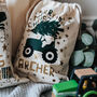 Personalised Tractor Christmas Sack, thumbnail 1 of 8