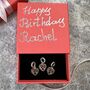 30th Birthday Charm Personalised Silver Bracelet Gift, thumbnail 3 of 8