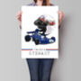 Jackie Stewart Graphic Designed F1 Poster, thumbnail 1 of 4