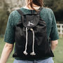 Personalised Organic Cotton Beach Backpack, thumbnail 2 of 5