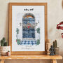 First New Home Personalised Watercolour Print, thumbnail 1 of 9
