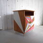 Geometric Painted Record Cabinet, thumbnail 6 of 7