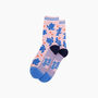 Sea Turtles Bamboo Socks In Pink, thumbnail 3 of 4