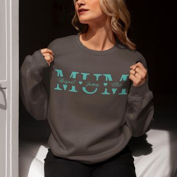 Personalised Mum Sweatshirt, 8 of 9