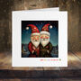 Gay Christmas Card, Two Santas Lgbt Pride, thumbnail 1 of 3