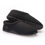 Ant Black Mens Slippers Indoor/Garden Shoes, thumbnail 2 of 8