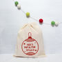 Personalised Christmas Elf North Pole Treat Bag, thumbnail 3 of 3