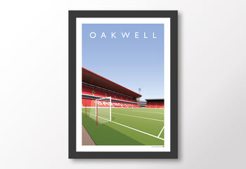 Barnsley Oakwell East Stand Poster, 8 of 8