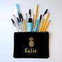Personalised Pineapple Pencil Case, thumbnail 1 of 3
