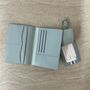 Personalised Faux Leather Stripe Travel Set, thumbnail 8 of 10