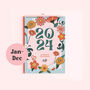 2024 Floral Pattern Calendar, thumbnail 1 of 8