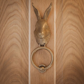 Hare Head Door Knocker, 3 of 3
