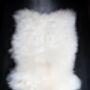 Ivory Silky Sheepskin Rug, thumbnail 2 of 2