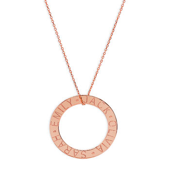 Names Circle Necklace, 4 of 4