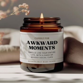 Funny Birthday Gift Funny Candle Awkward Moments, 7 of 7