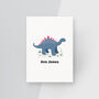 Personalised Stegosaurus Children's Print, thumbnail 5 of 9