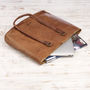 Personalised Leather Shoulder Bag, thumbnail 6 of 9