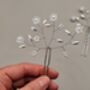 Pearl And Flower Bridal Hair Pin – Elegant And Versatile, thumbnail 8 of 11