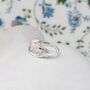 Around The Riverbend Sterling Silver Ring, thumbnail 3 of 5