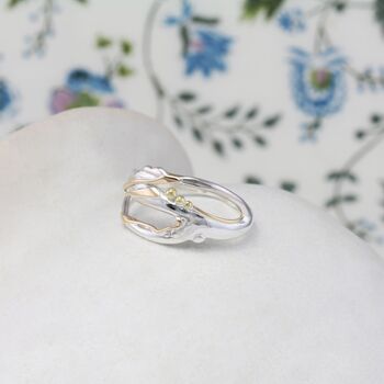 Around The Riverbend Sterling Silver Ring, 3 of 5