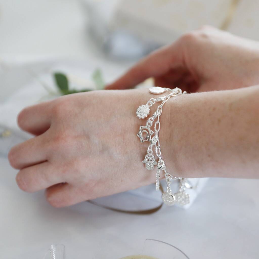 'Take What You Need' Charm Bracelet Kit By Lisa Angel