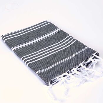 Striped Cotton Hand Towels And Tea Towels, 5 of 9