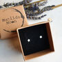 Sterling Silver 925 Solid Small Star Ear Stud Earrings, thumbnail 7 of 10