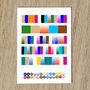 Personalised Secret Message Greetings Card Puzzle Art, thumbnail 4 of 12