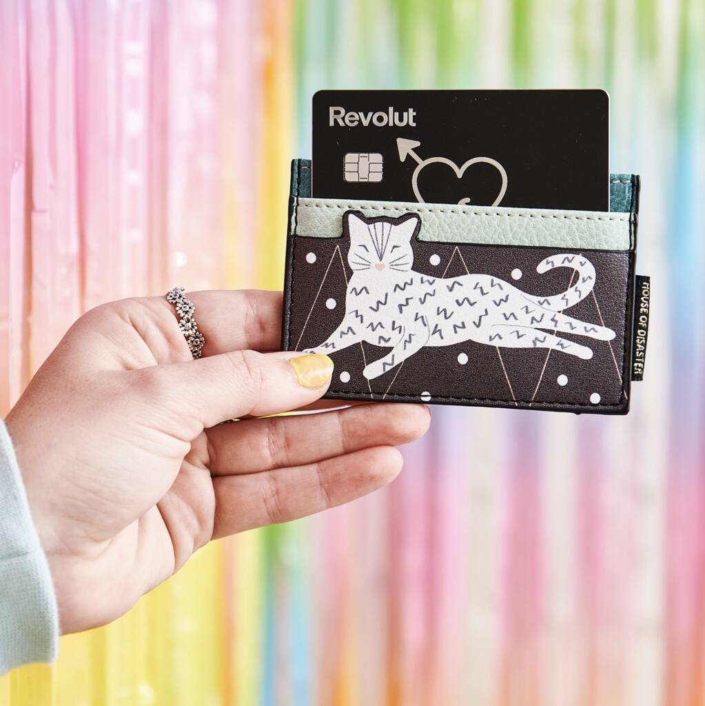 Cat Design Credit Card Wallet, 1 of 4