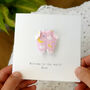 Personalised New Baby Origami Baby Grow Card, thumbnail 3 of 4