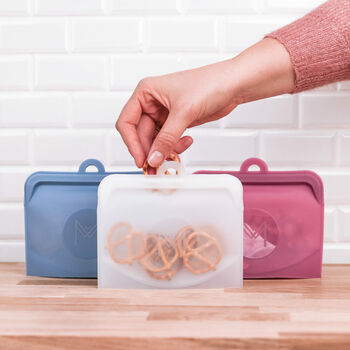 Reusable Silicone Snack Bags, 5 of 12