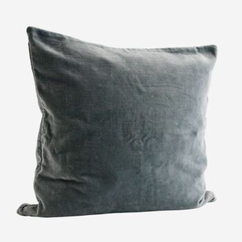 Square Velvet Cotton Cushion, 9 of 9