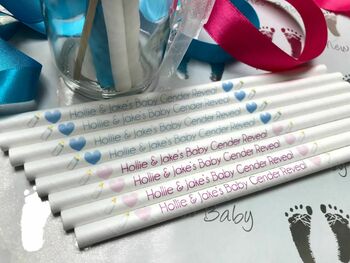 Personalised Christening And Naming Day Paper Straws, 5 of 6
