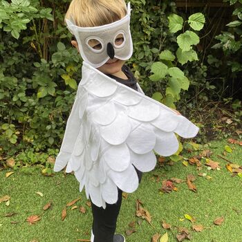 Felt White Dove Wing Costume For Kids And Adults, 5 of 6