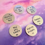 Proud Of You Pocket Token Gift Hand Stamped, thumbnail 3 of 4