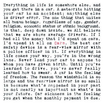 Car Quotes Print, Car Lover Gift, 3 of 7