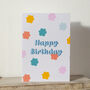 Retro Happy Birthday Card, thumbnail 3 of 7