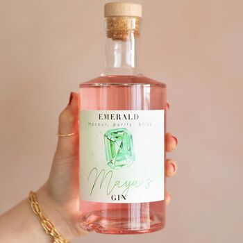 Personalised 50cl Birthstone Gin, 3 of 6