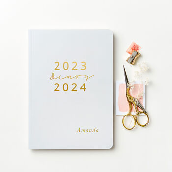 Personalised Refresh 2023/24 Mid Year Diary, 2 of 8