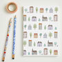 Town Houses Notebook In A5 Size, thumbnail 2 of 4